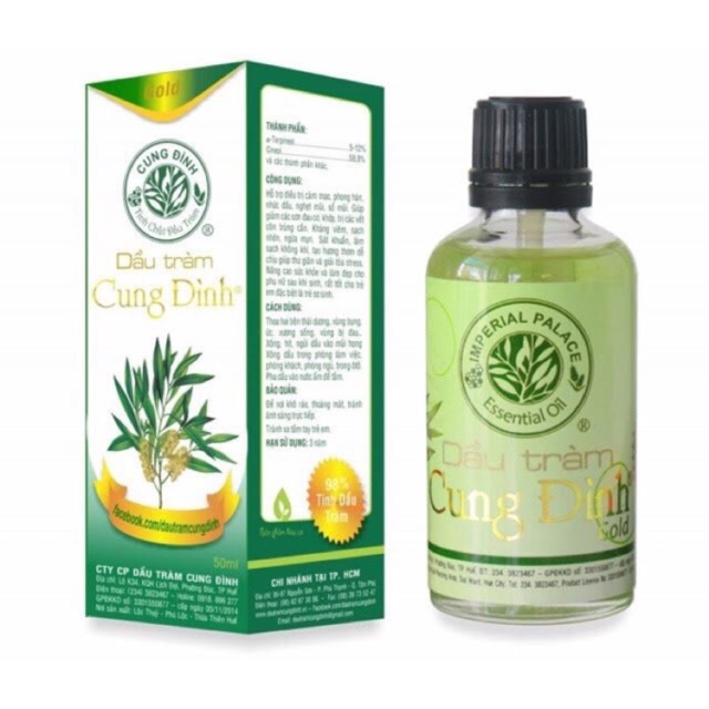 Dầu tràm Cung Đình  (50ml,30ml,15ml)