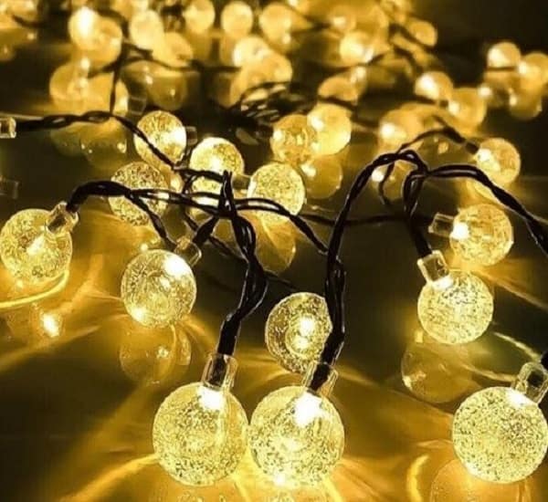 Dây Đèn Trang Trí LED Cherry Ball Bi Bọt 10m 80 Bóng