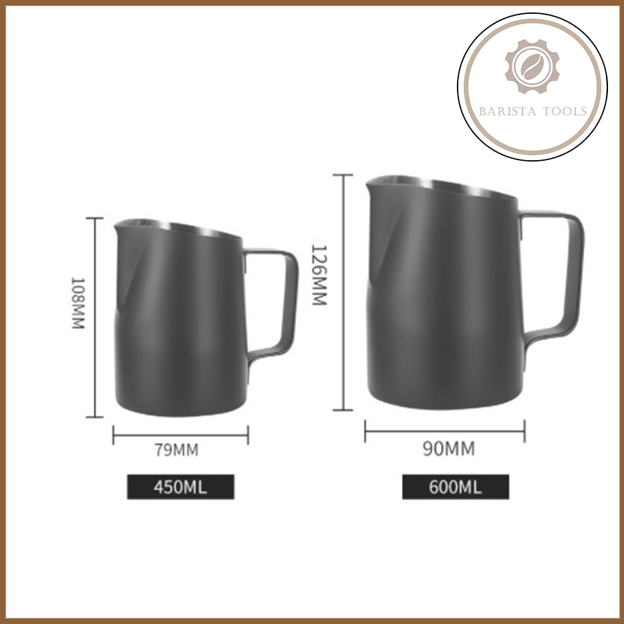 Ca đánh sữa mũi xiên espresso  Dụng cụ Barista