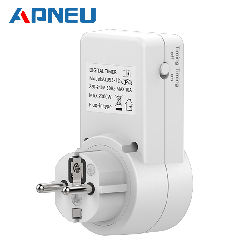 NEW 【Too much love!】digital Countdown Timer Switch Socket Plug-in Time ...