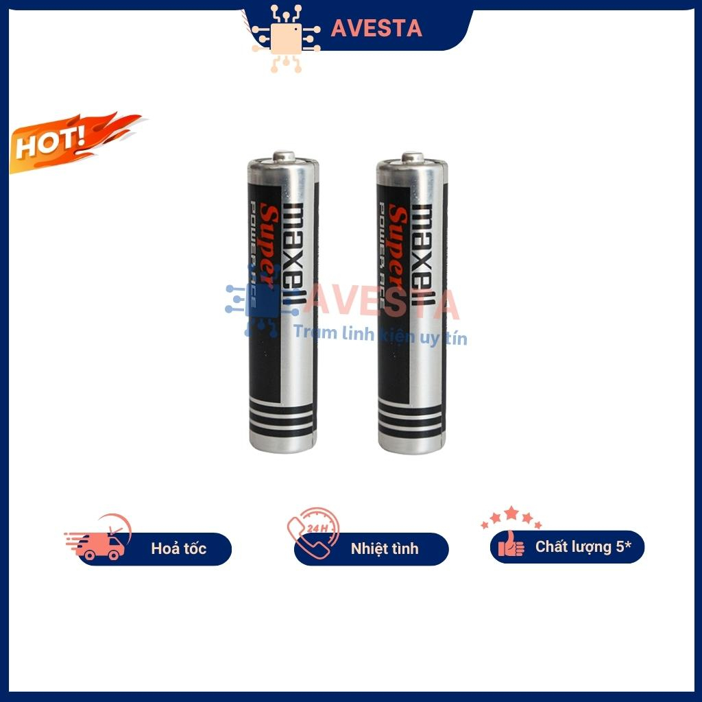 PIN đũa Maxell AAA 1.5V (vỉ 2 viên) chính hãng Avesta