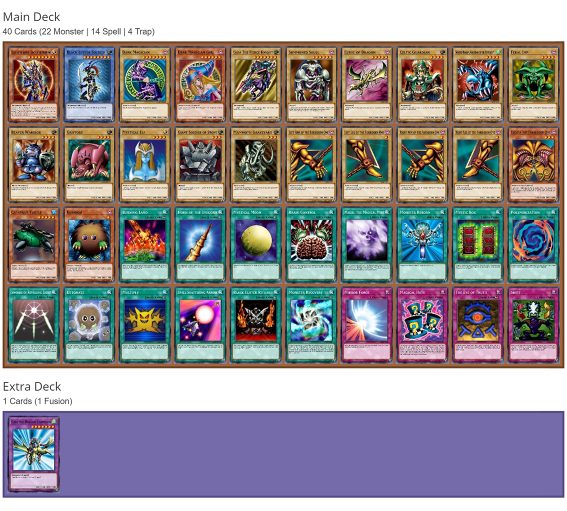 [Bài In Tiếng Việt] Bộ bài Yugioh - Yugi's Legendary Decks "Exodia Deck"