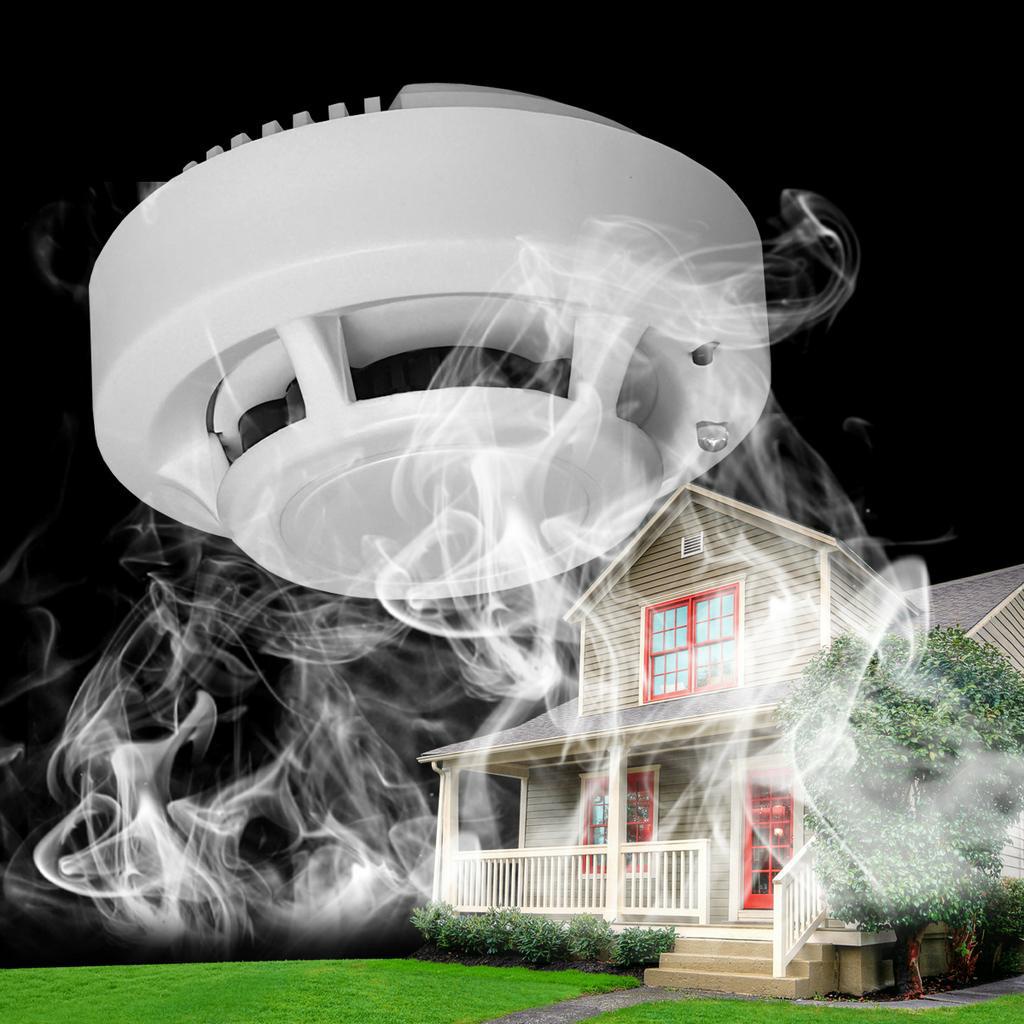 Thiết Bị Báo Khói, báo cháy SA1201NI hoạt động độc lập, không dây - dùng pin