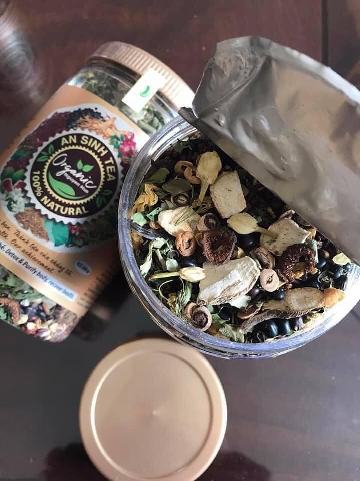 Trà An Sinh Organic - Hộp 500gram