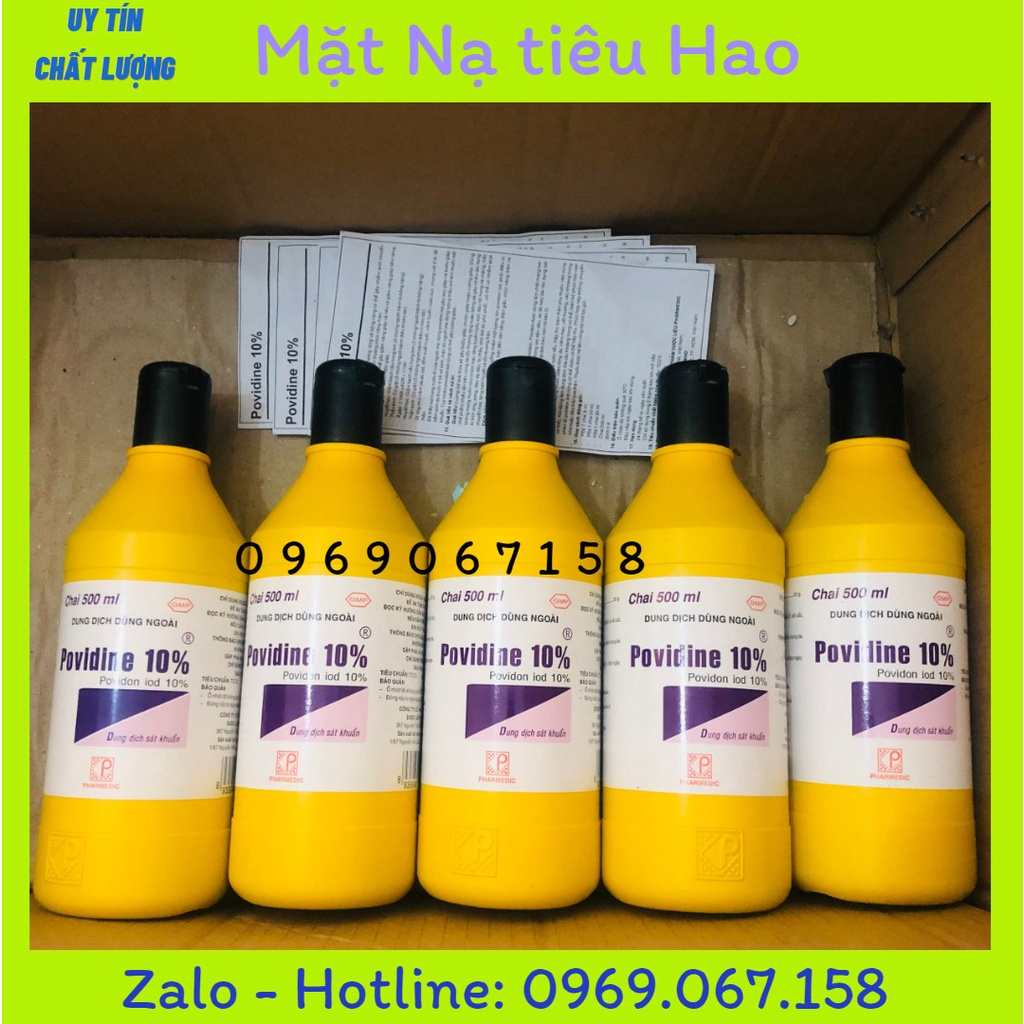Dung dịch sát khuẩn Povidine 10% 500ml