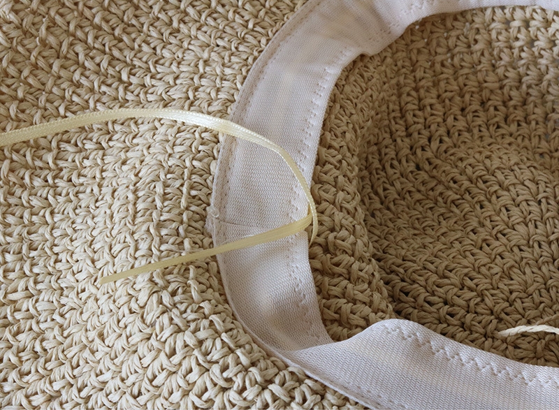 Mũ Bucket cói mềm thuê hoa cúc Daisy