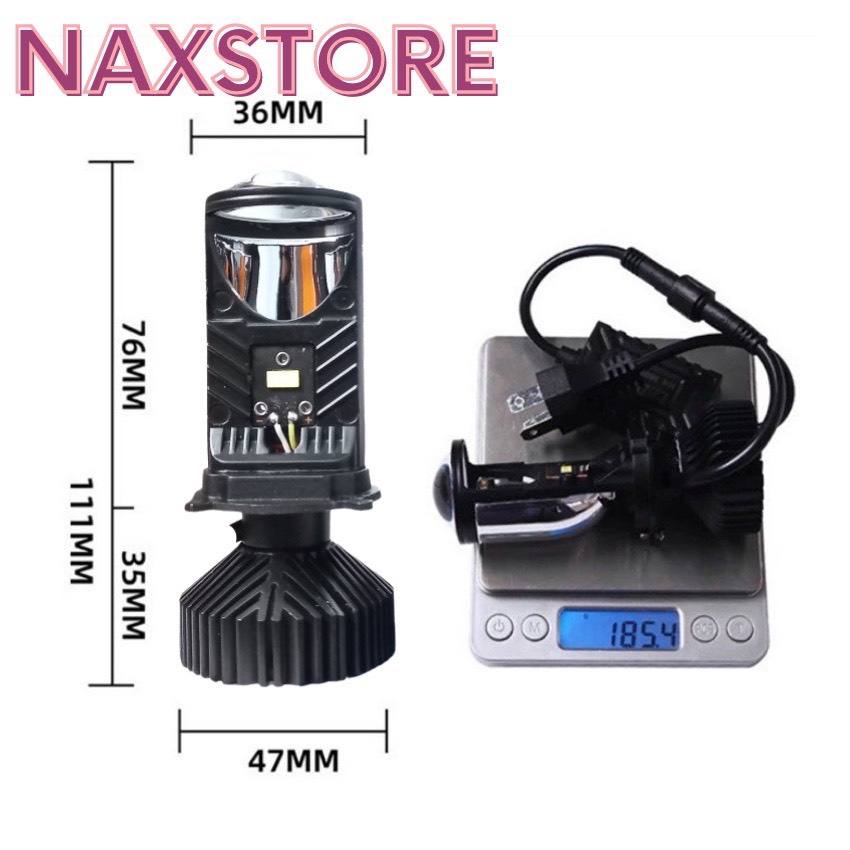 ĐÈN PHA LED BI CẦU MINI T9 BẢN NÂNG CẤP SIÊU SÁNG