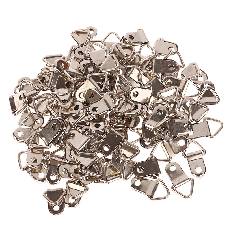 100Pcs%20Golden%20Silver%20Triangle%20D-Ring%20Hanging%20Picture%20Oil%20Painting%20Photo%20Mirror%20Frame%20Wall%20Hooks%20Cross%20Stitch%20Hook%20Accessories%20-%20Image%209