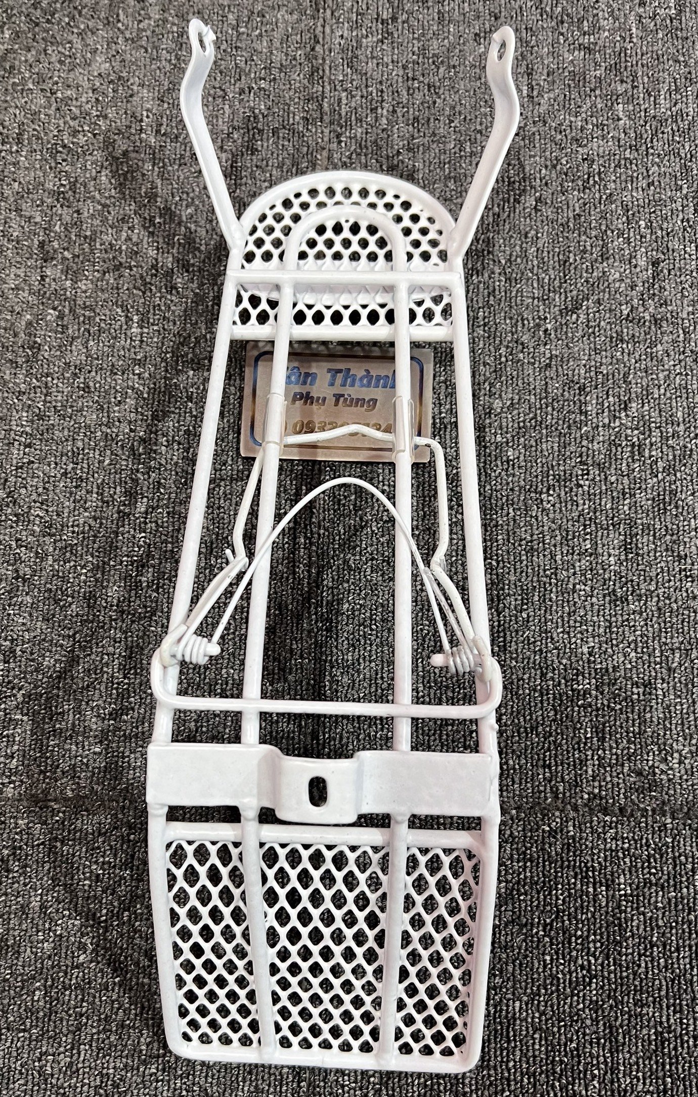 Baga lưới Spark Sirius kiểu có kẹp màu trắng