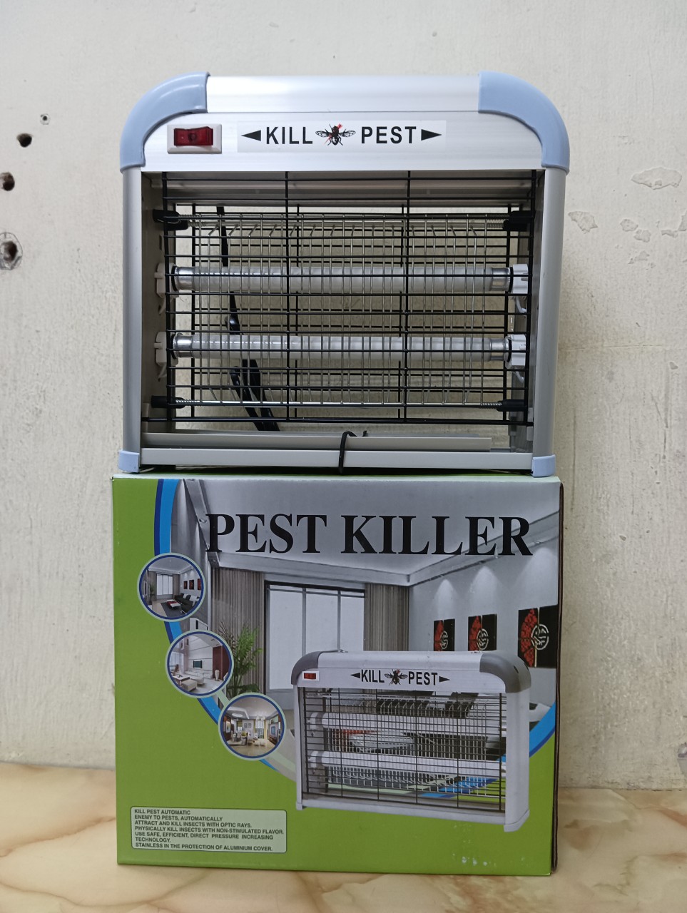 Đèn diệt  muỗi côn trùng kill pest (Trắng)