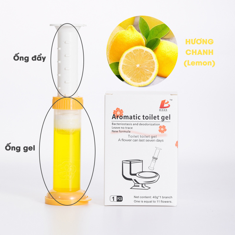 Gel Khử Mùi Bồn Cầu Toilet, Bồn Rửa Chén Bát, Lavabo - Gel Thơm Diệt Khuẩn, Khử Trùng Bồn Vệ Sinh