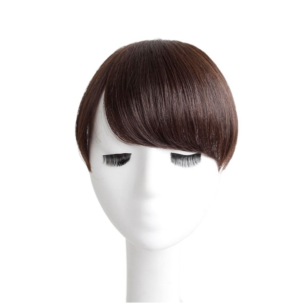 GUORE Invisible High quality Daily Fake Front Neat Bang Hair