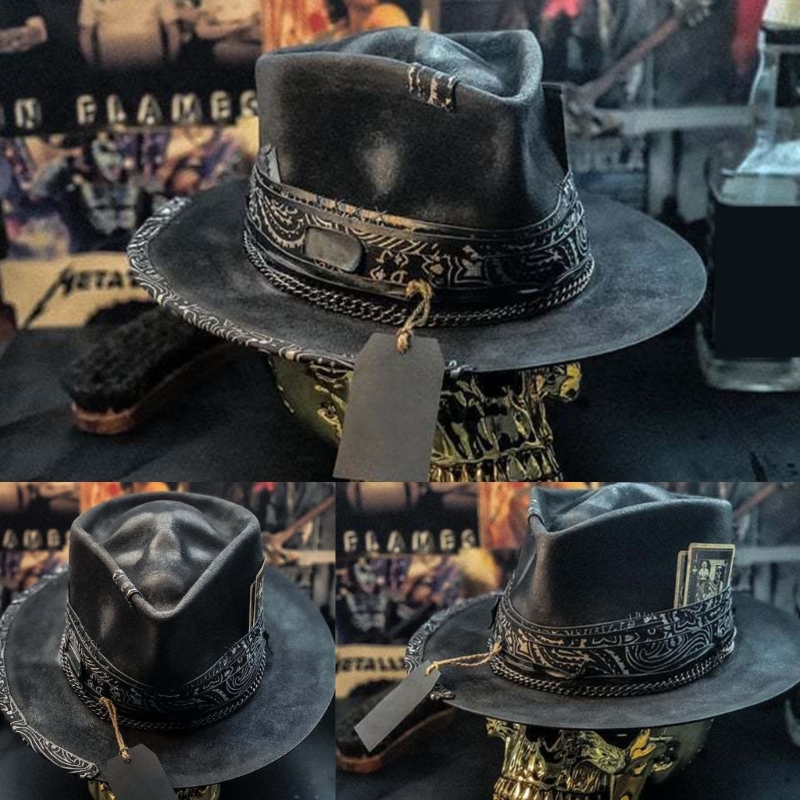 Skull Cowboy Hat Halloween Hat S