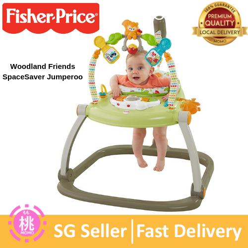 fisher price rainforest friends space saver jumperoo