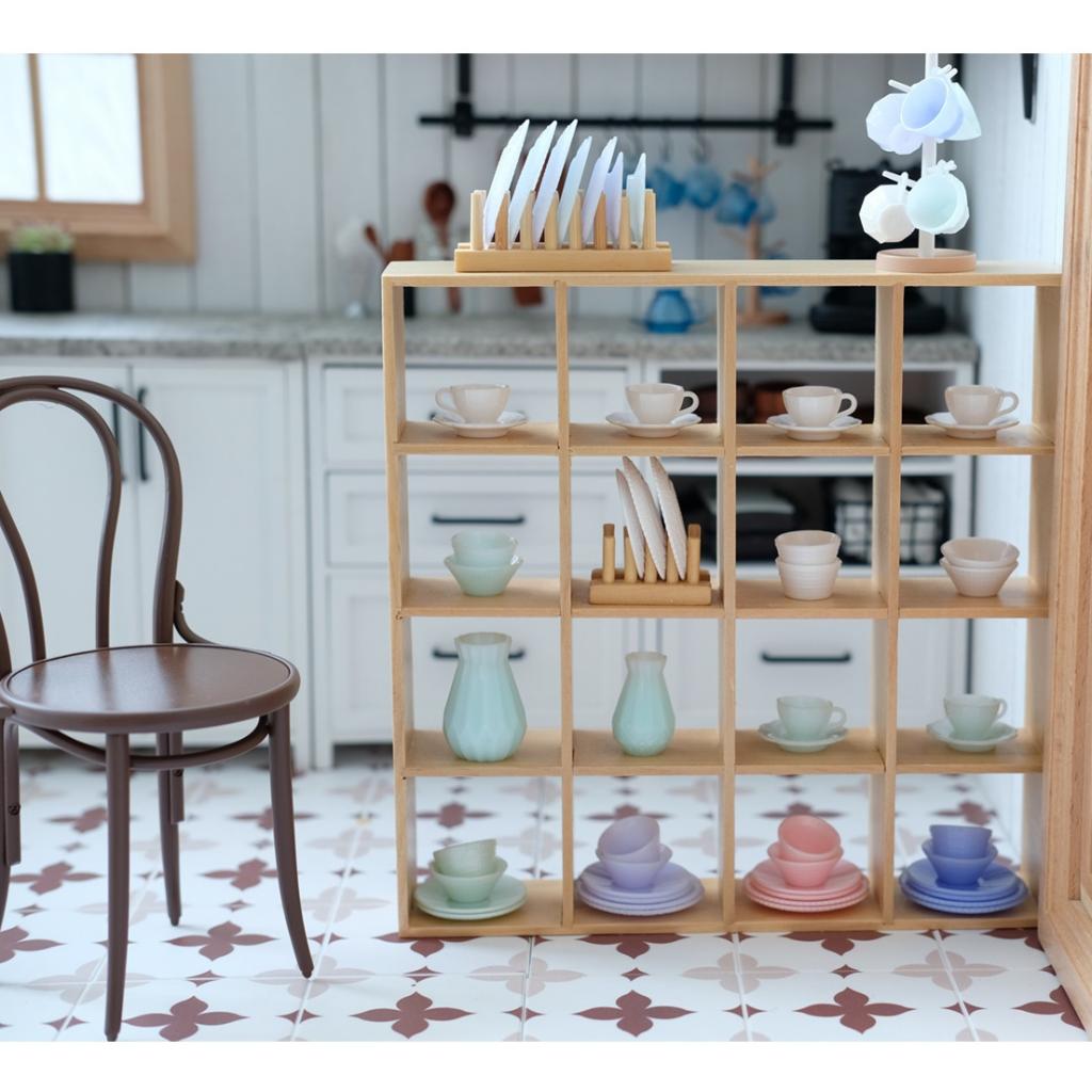 【New Arrivals】【New Arrivals】1/12 Dolls House Handmade Miniature Wooden ...