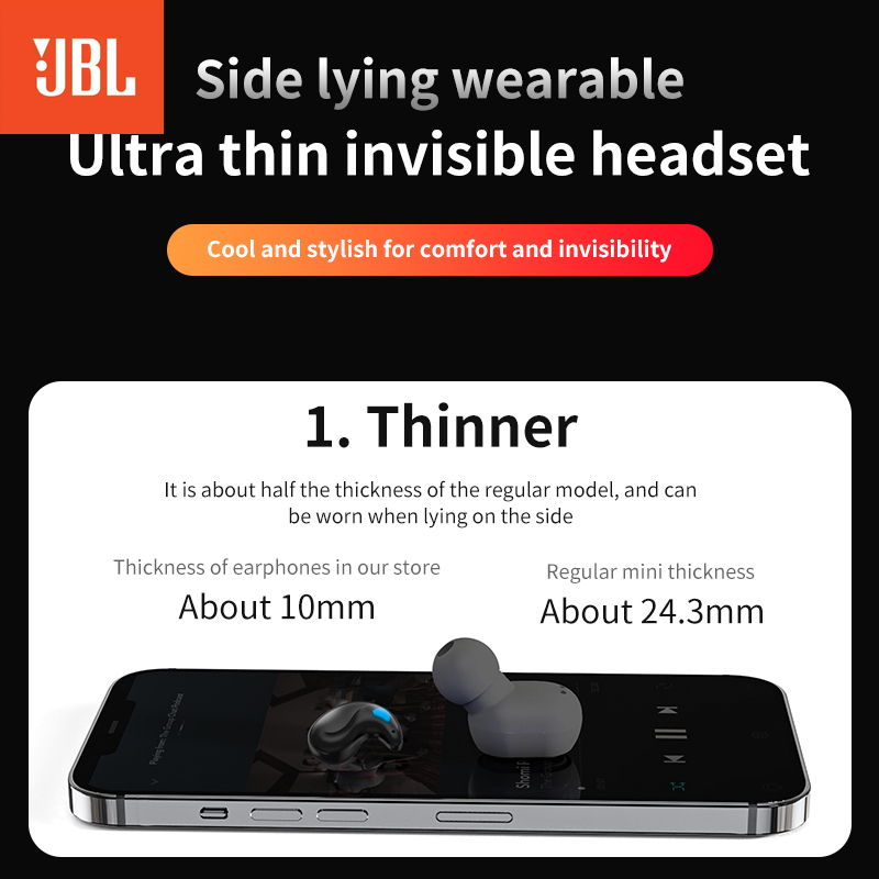💖FREE Shipping+COD💖 JBL X55 TWS Wireless Earphone Bluetooth 5.2 Headset With Mic Touch Control