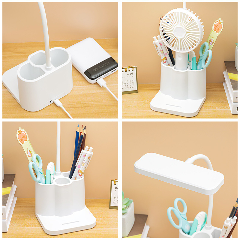 JJT [Miễn Phí Vận Chuyển]Đa chức năng cảm ứng bảo vệ mắt học tập dẫn sạc Plug-in Đèn đầu giường Đèn bàn