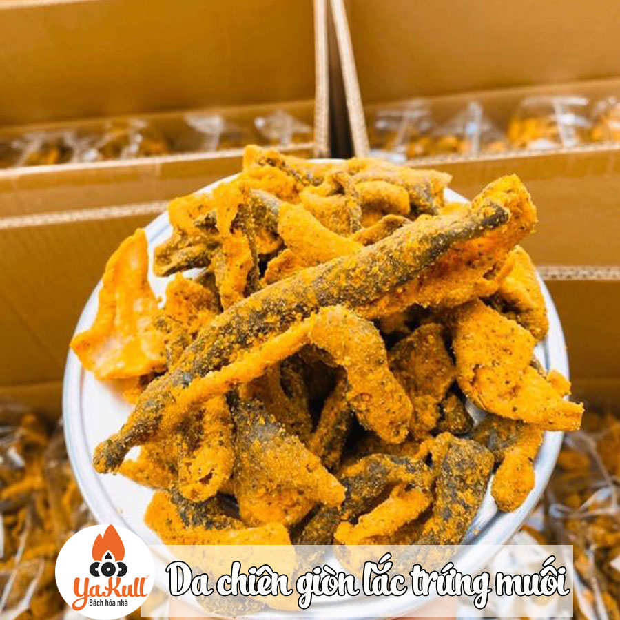 Da Cá Lắc Trứng Muối 200g đến 700g | GIÒN - NGON |