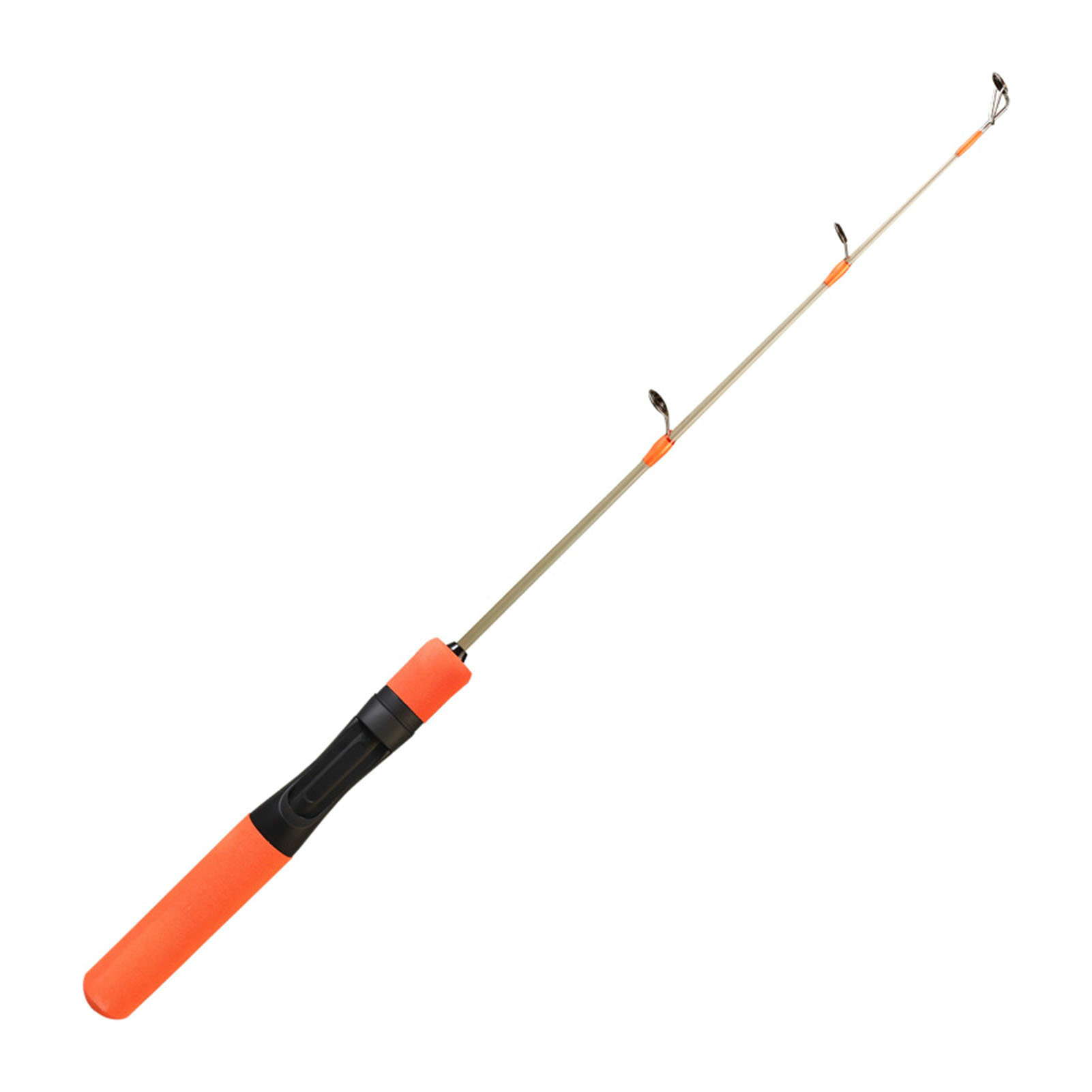 Gloryworld Ice Fishing Pole Fishing Pole Portable Telescopic Ice Fishing  Rod with Ergonomic Handle Ultralight Travel Gear less Than