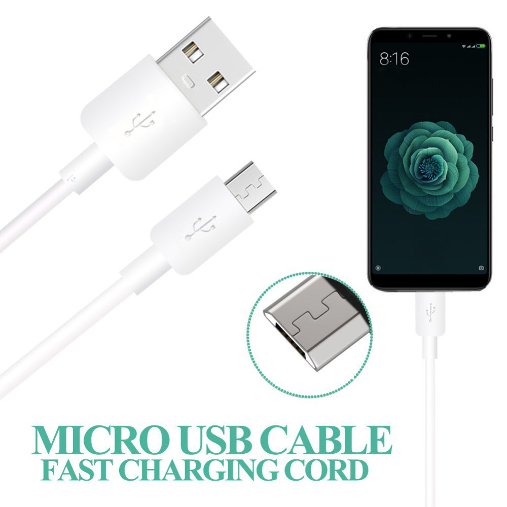 Dây Sạc Huawei Cáp Sạc Micro USB 2A Sạc Nhanh 18W cho Nova3i Mate 8 P8 Y5Lite Y9 Y7 Y6 Pro