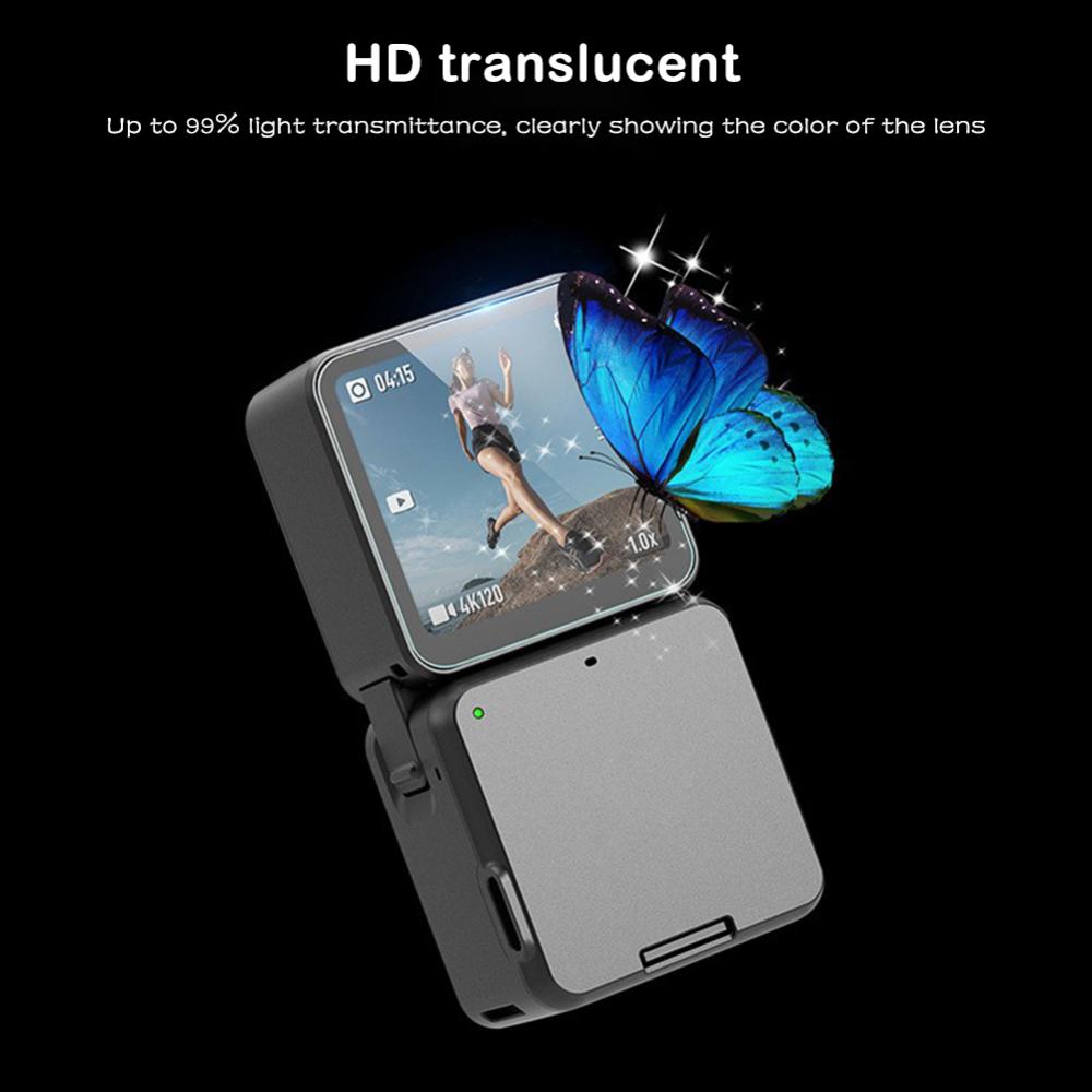 【New Arrival】For DJI OSMO Action 2 Camera Lens Tempered Glass Screen Protector Kit Accessory