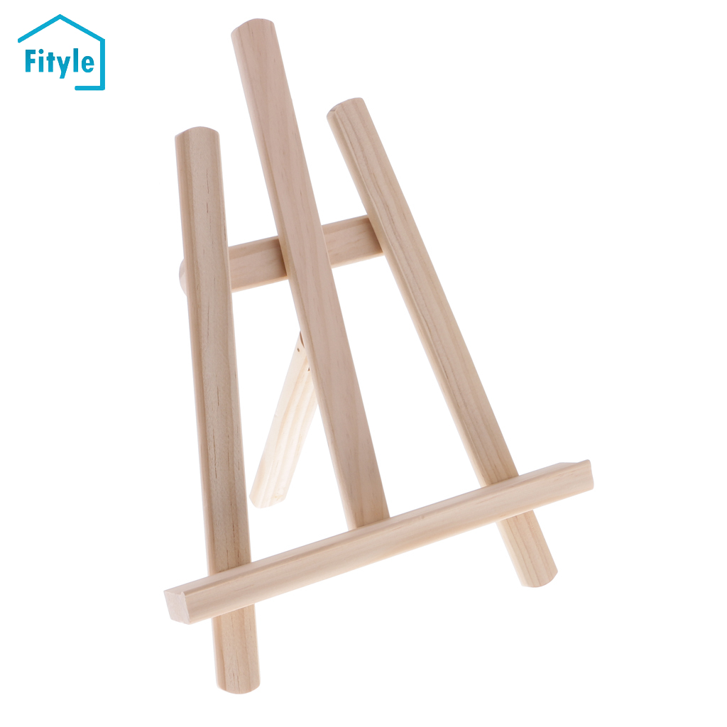 Laza home giá vẽ ba chân mini bằng gỗ cho họa sĩ, để trưng bày tranh ảnh
