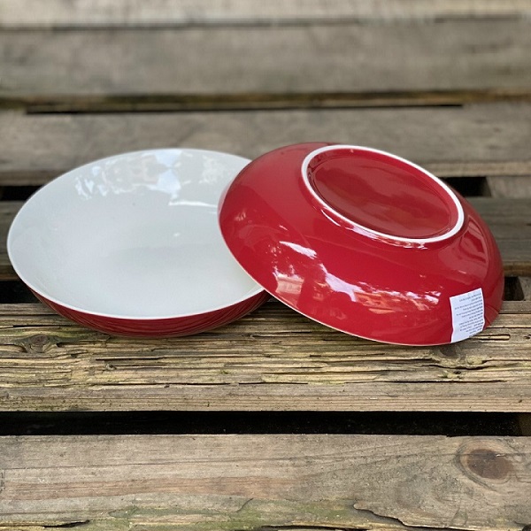 [HCM]dĩa sứ lòng sâu 20cm - dĩa sứ sâu lòng 20cm