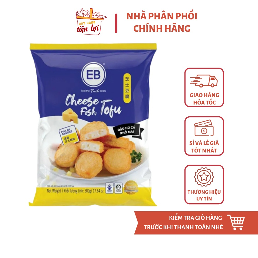 Đậu hũ phô mai EB Malaysia gói 500g