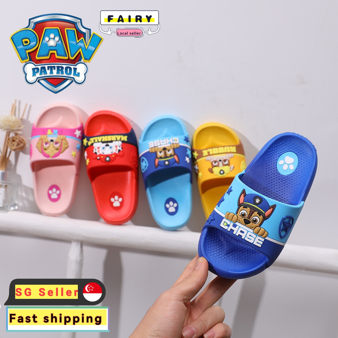 SG Seller) PAW Patrol Kids Slipper Toddler Girl Shoes Funny Slippers Boys  Shoes Beach Kids Sneakers Sandals EVA Non-slip Baby Slides Shoes Indoor  Bathroom Home Wear House Slipper | Lazada Singapore