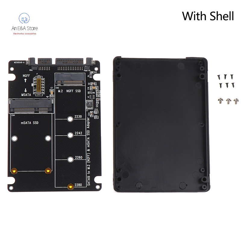⚙️ bộ chuyển đổi ssd ngff sang sata 3 ổ cứng msata bo mạch chuyển đổi giao thức m.2 sata