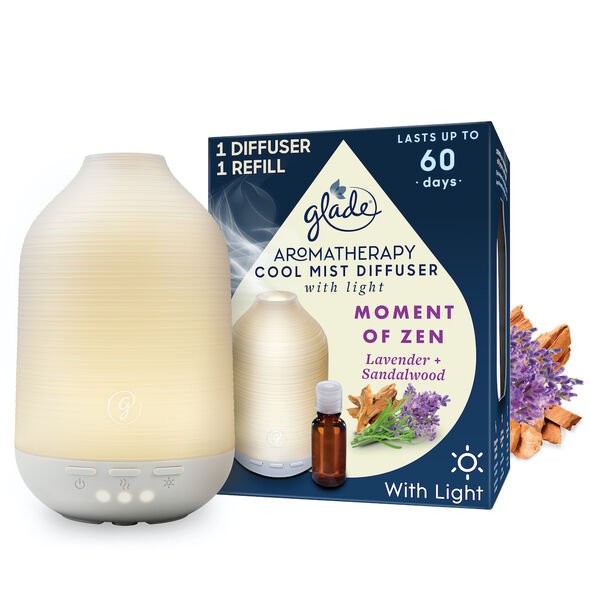 Máy khuếch tán tinh dầu thư giãn GLADE Aromatherapy (3 mùi hương)