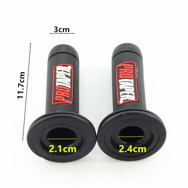 7/8" Motorcycle universal handle rubber sleeve Handlebar Grip Gel Brake Handle Rubber Protaper Pro taper Dirt Pit Bike