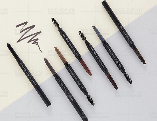 Chì Kẻ Mày 2 Đầu Innisfree Auto Eyebrow Pencil
