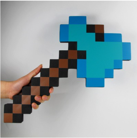 [HCM]Combo kiếm cup rìu sung minecraft diamond