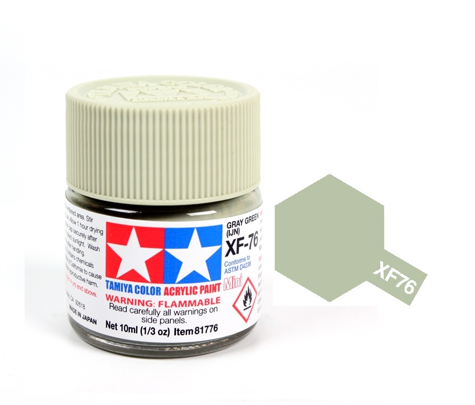 Acrylic ( XF71 ~ XF80  ) sơn mô hình gốc nước 10ML Tamiya