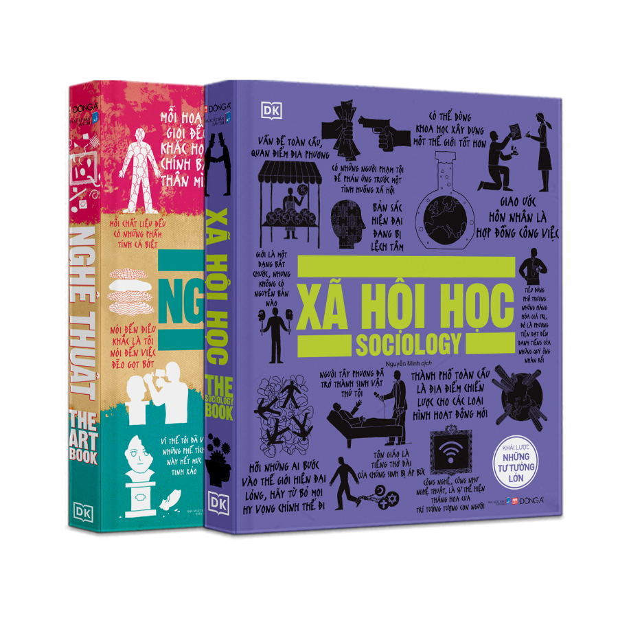 Combo 2 cuốn Khái Lược Những Tư Tưởng Lớn (Combo của 2 quyển Nữ Quyền, Xã Hội Học)