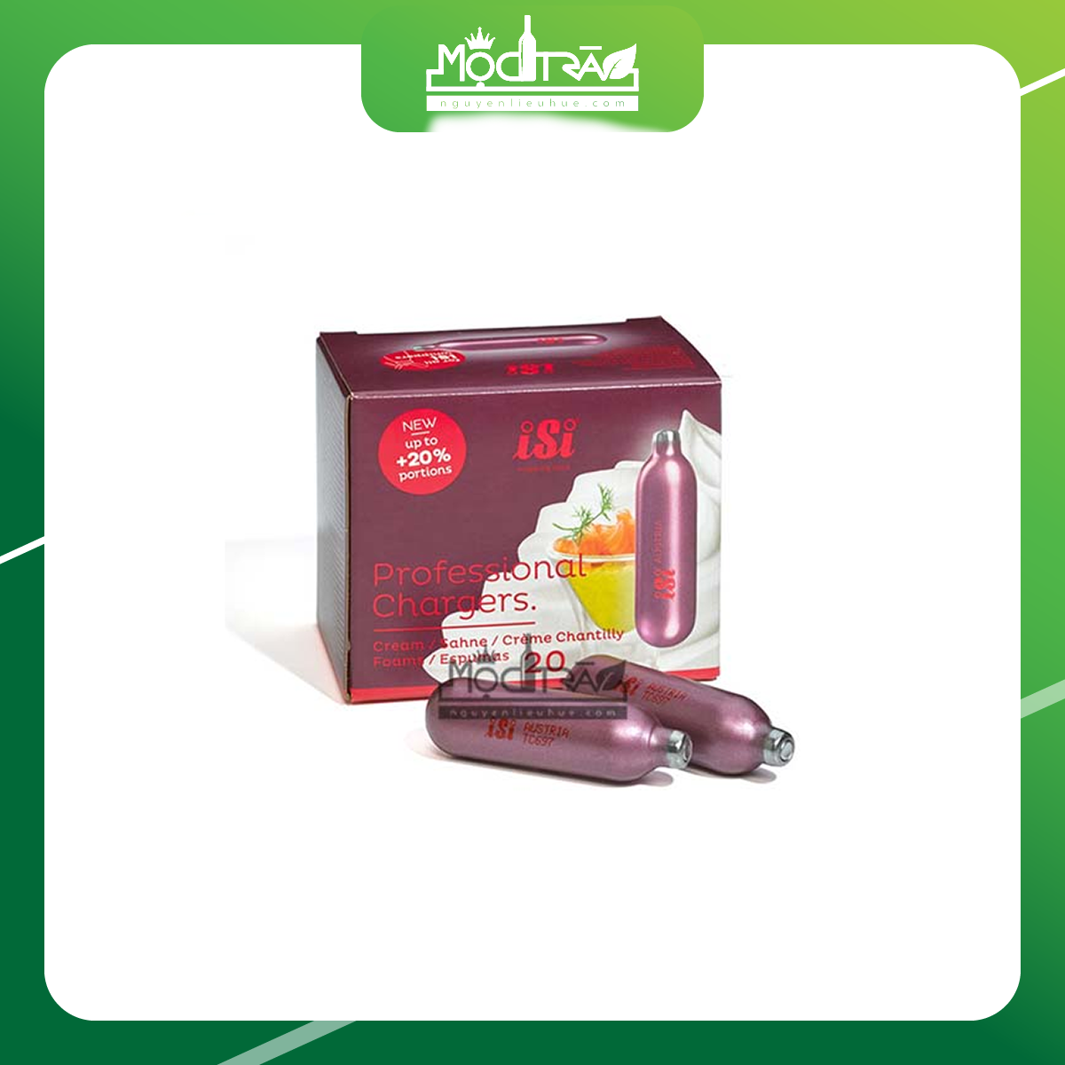 Ga Xịt Kem Isi N2O (hộp 10 viên)