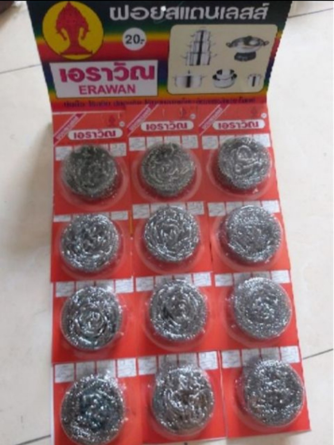 [HCM] 3 Cái Cước chùi xoong nồi loại 1