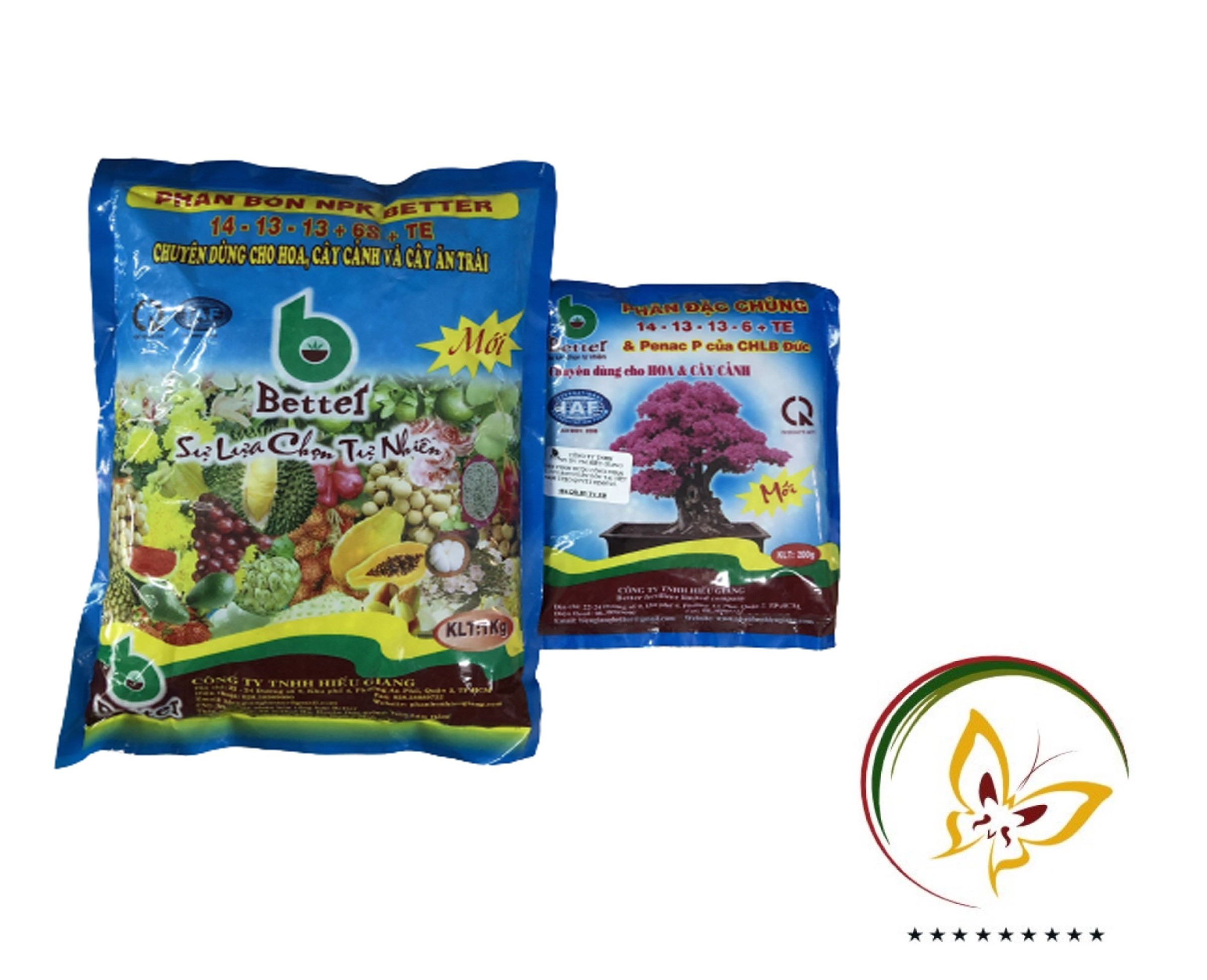 Phân Bón NPK (3 Màu) Better 14-13-13+6s+Te - #120A# 200g