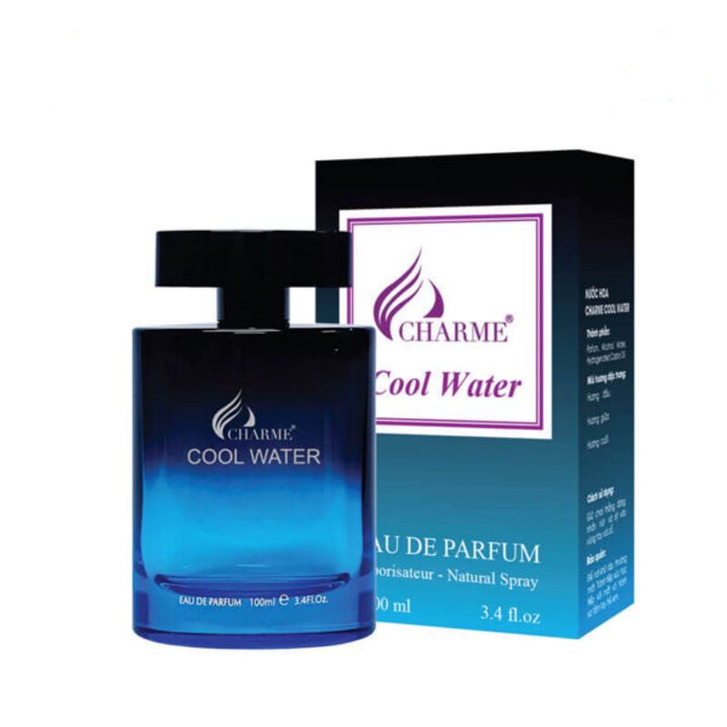 Nước hoa cool water - mạnh mẽ, tươi mát, nam tính - mẫu mới