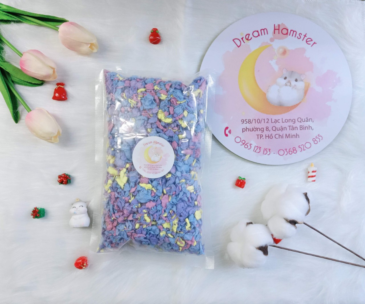 Giấy lót chuồng Carefresh Confetti mix màu