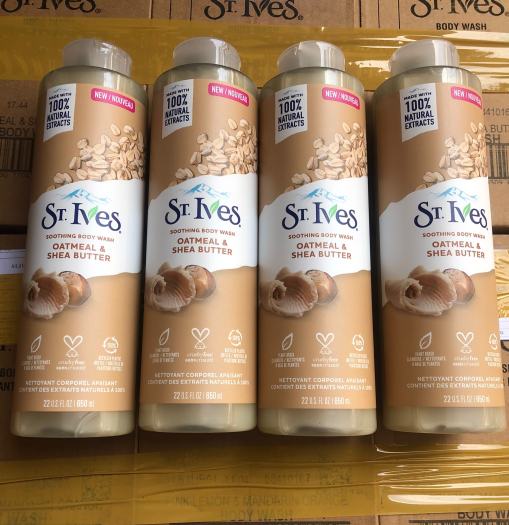 Sữa Tắm St.Ives Lúa Mạch & Bơ 650ml