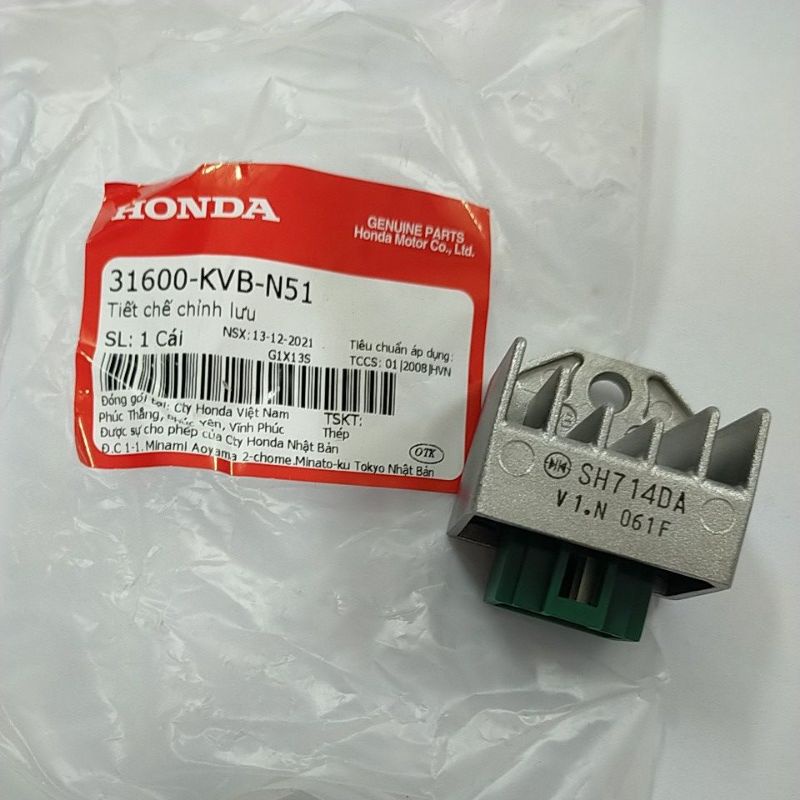 Sạc honda air blade ab 110 xăng cơ click 110 2007 2008