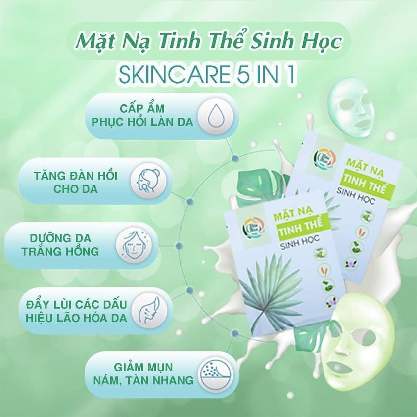 [HCM] Mặt nạ tinh thể sinh hoc - 1 hộp 5 miếng