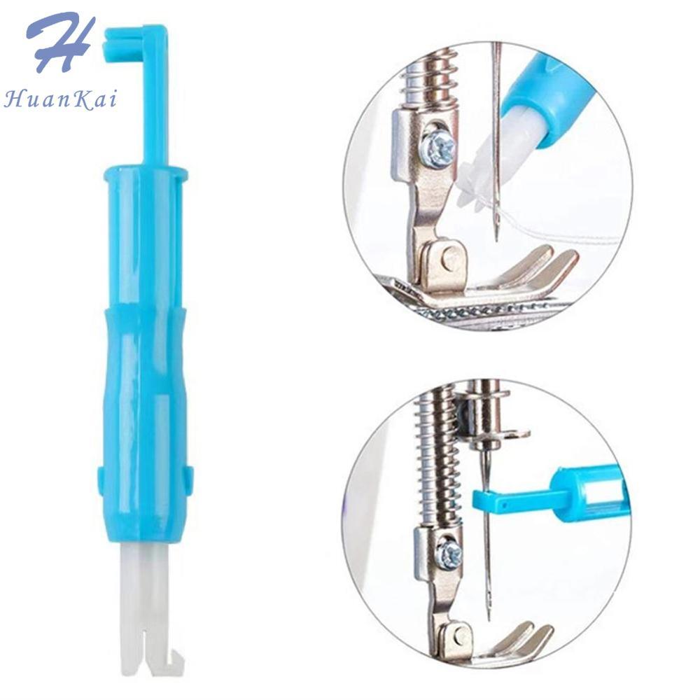 HK Sewing Machine Needle Installation Tool Automatic Threader Inserter Sewing Quick Threader Needle Threading Tool Sewing Accessories
