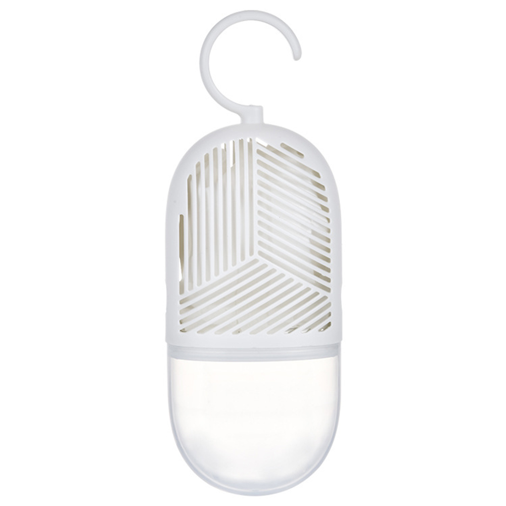 【Quality】 Clothes Dehumidification Box Reusable Hanging Dehumidifier Packs Anti-Mold with Water Collector&Hook for Wardrobe Closet Cabinet.