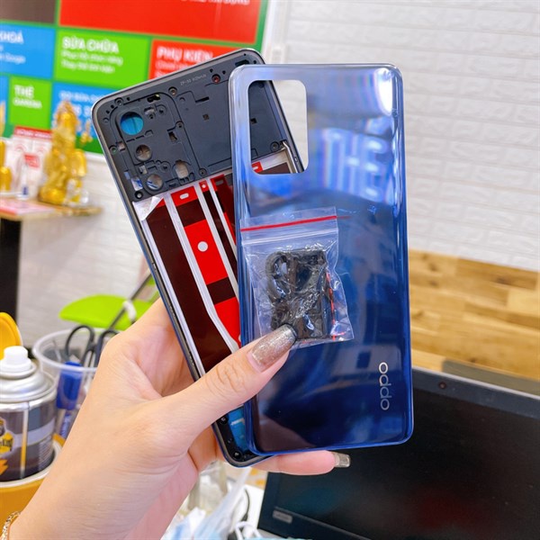 Bộ vỏ oppo a74 4g cph2219 zin dọn máy, hàng đóng gói kỹ hàng như hình.