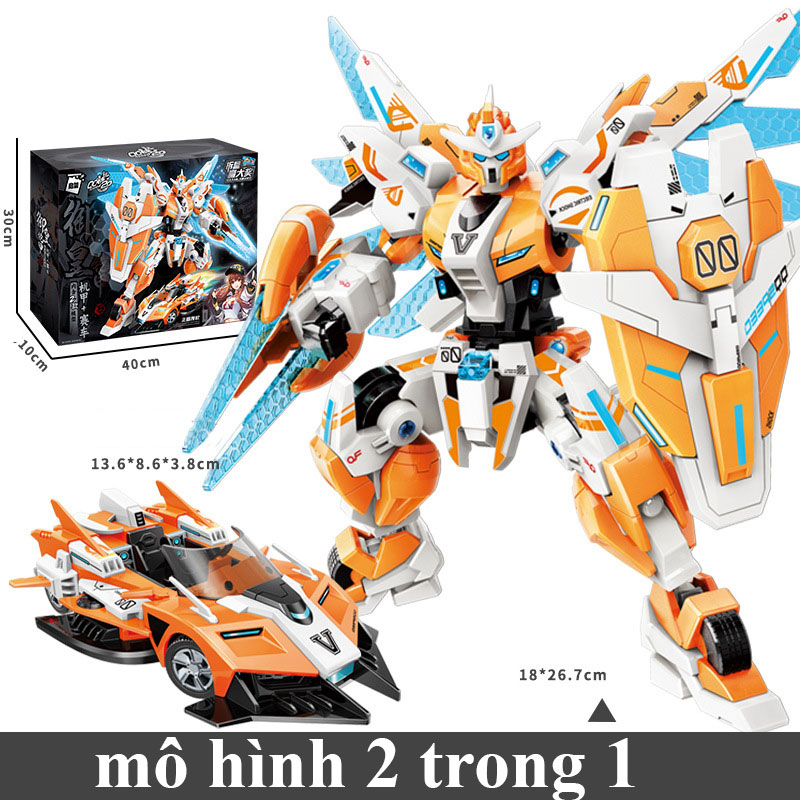 Đồ chơi lắp ráp Robot Marvel Iron man Hulkbuster  Chất liệu nhựa  ABS với hơn 500 chi tiết Quà tặng sinh nhật, quà tặng bé trai