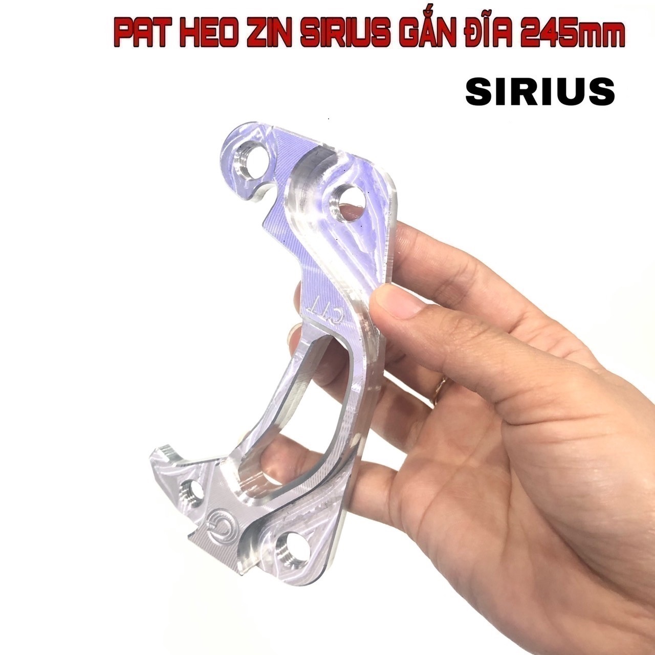 [HCM]PAT HEO ZIN SIRIUS GẮN ĐĨA 245mm
