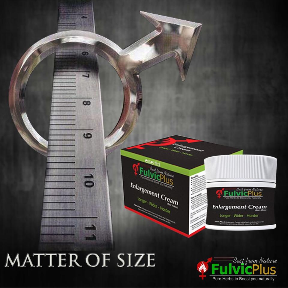Enlargement Cream For Men 50g Fulvic Plus Lazada Singapore